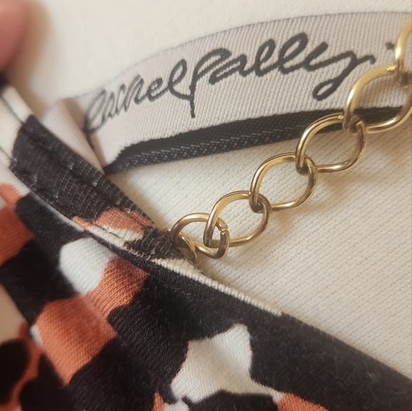 Rachel Pally Animal Print Bodycon Midi Dress 2X - Picture 13 of 15